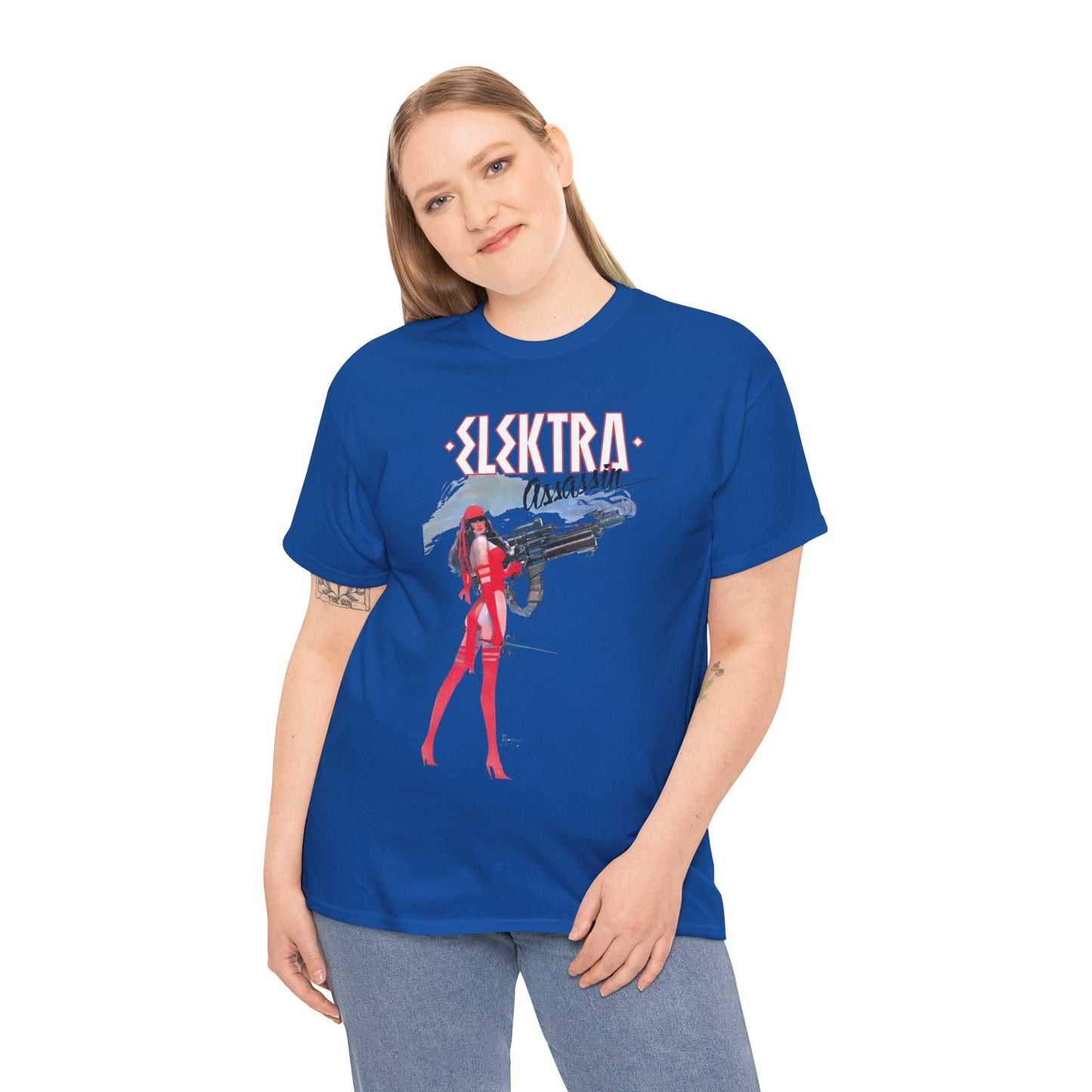 Elektra Assassin T-Shirt - Bill Sienkiewicz Art - Frank Miller - Daredevil Connection - Marvel Comics