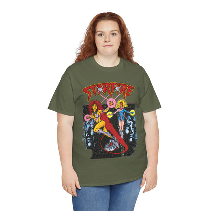 Starfire & Harbinger T-Shirt - George Perez Art - Teen Titans Spotlight #19 Cover - DC Comics