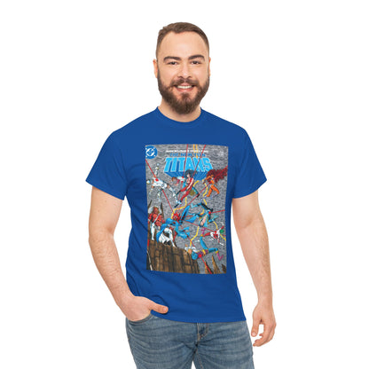 New Teen Titans T-Shirt - George Perez Art - Trigon the Terrible - DC Comics