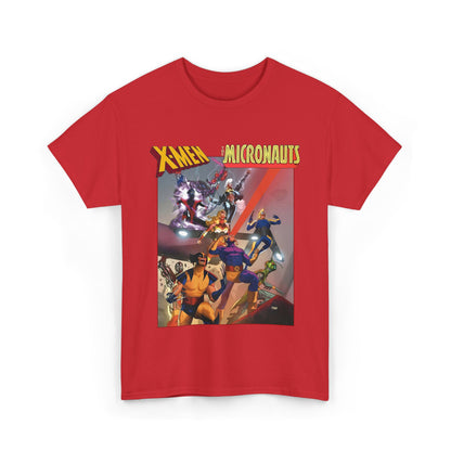 Uncanny X-Men/Micronauts T-Shirt - Taurin Clarke Art - Marvel Comics