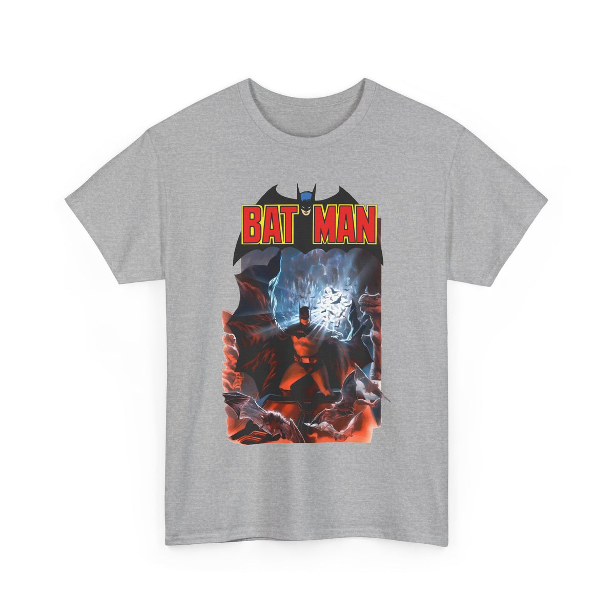 Batman T-Shirt - Alex Ross Art - Dark Knight Detective - Gotham Protector - DC Comics