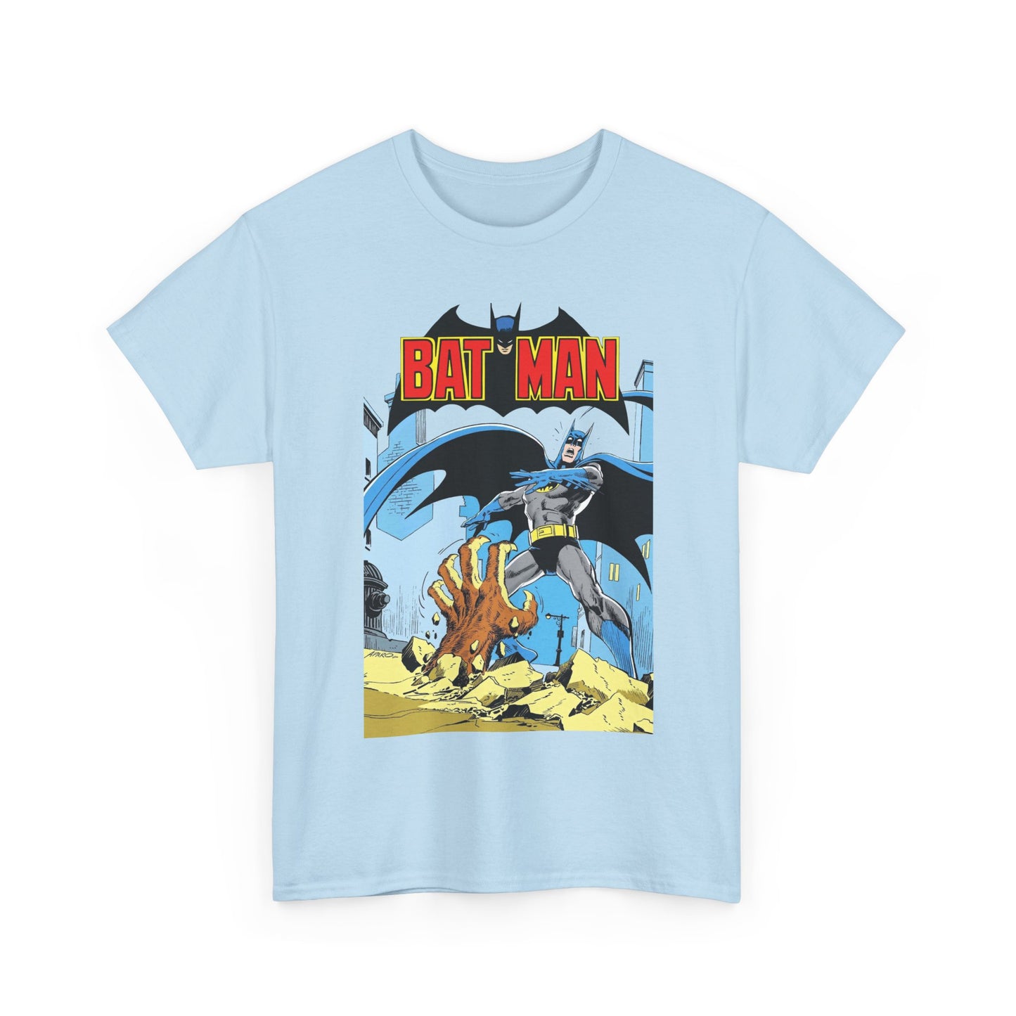 Batman T-Shirt - Jim Aparo Art - Bronze Age Art - Vs the Mole - DC Comics