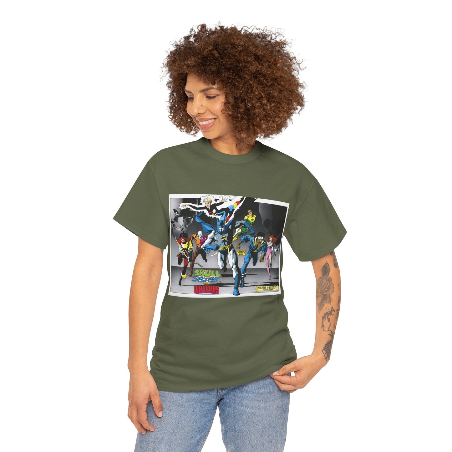 Batman and the Outsiders T-Shirt - Kevin Nowlan Promotional Art - DC Comics