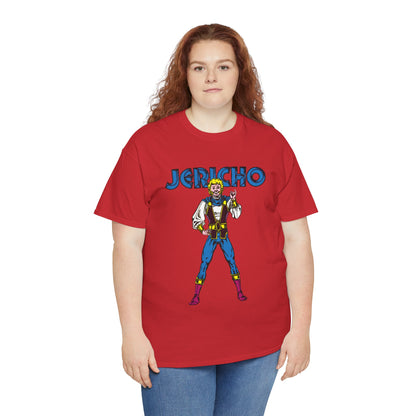 Jericho T-Shirt - George Perez Art - New Teen Titans Member - Son of Deathstroke, Brother of Ravager - DC Comics
