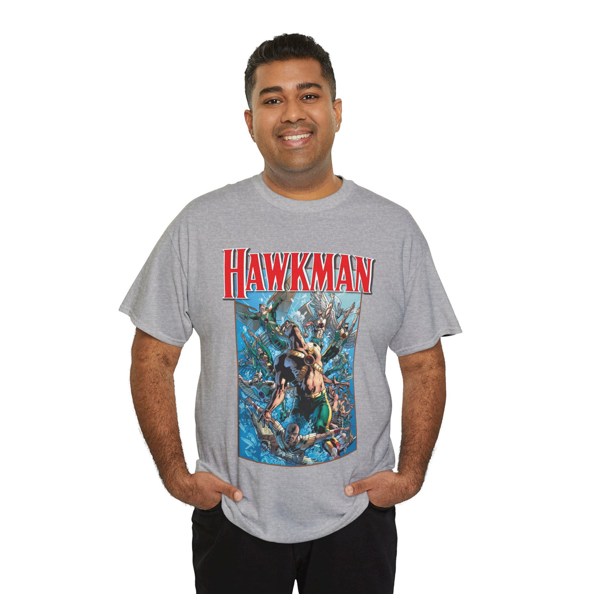 Hawkman T-Shirt - Bryan Hitch Art - DC Comics