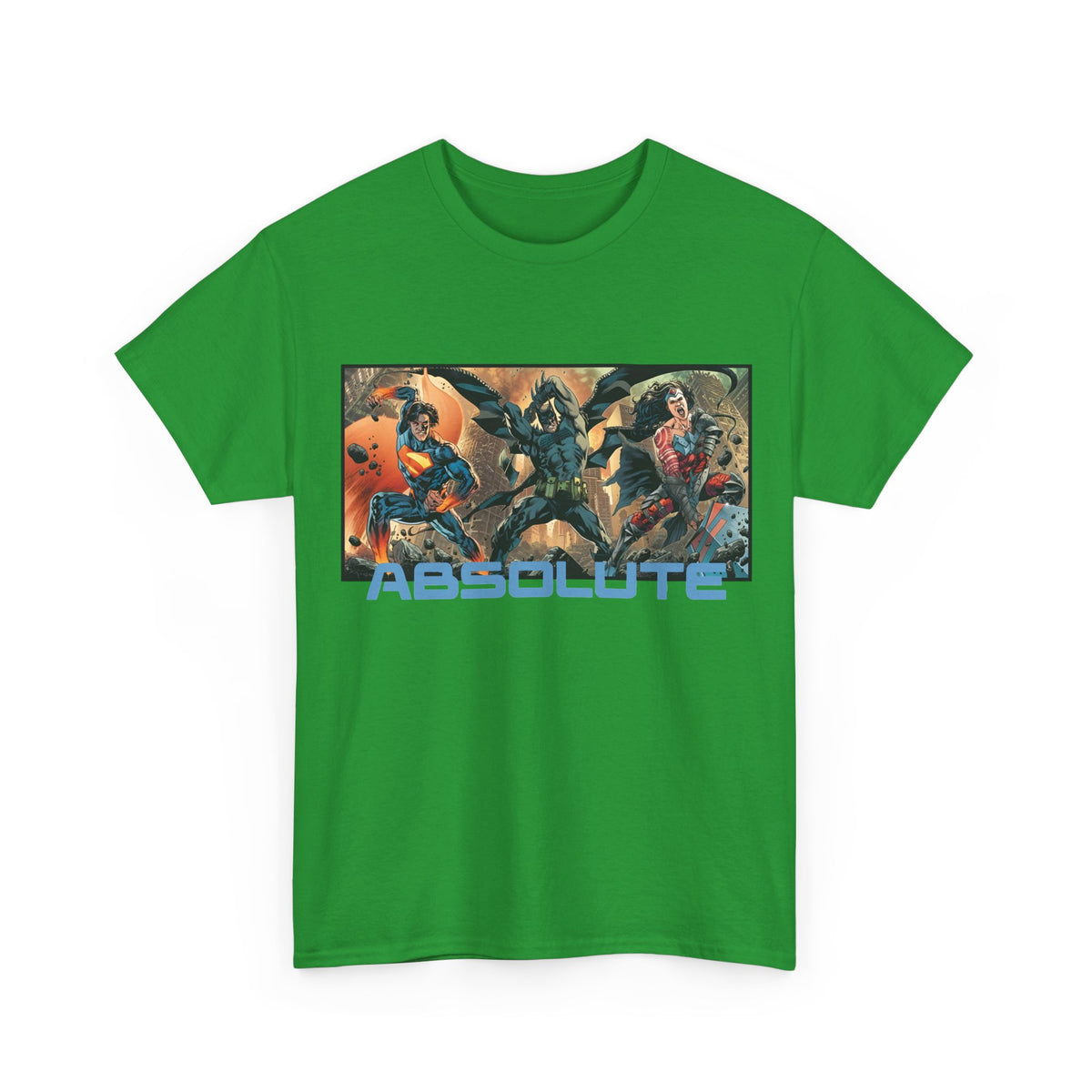 Absolute Trinity T-Shirt - Bryan Hitch Art - Batman, Superman, Wonder Woman - DC Comics