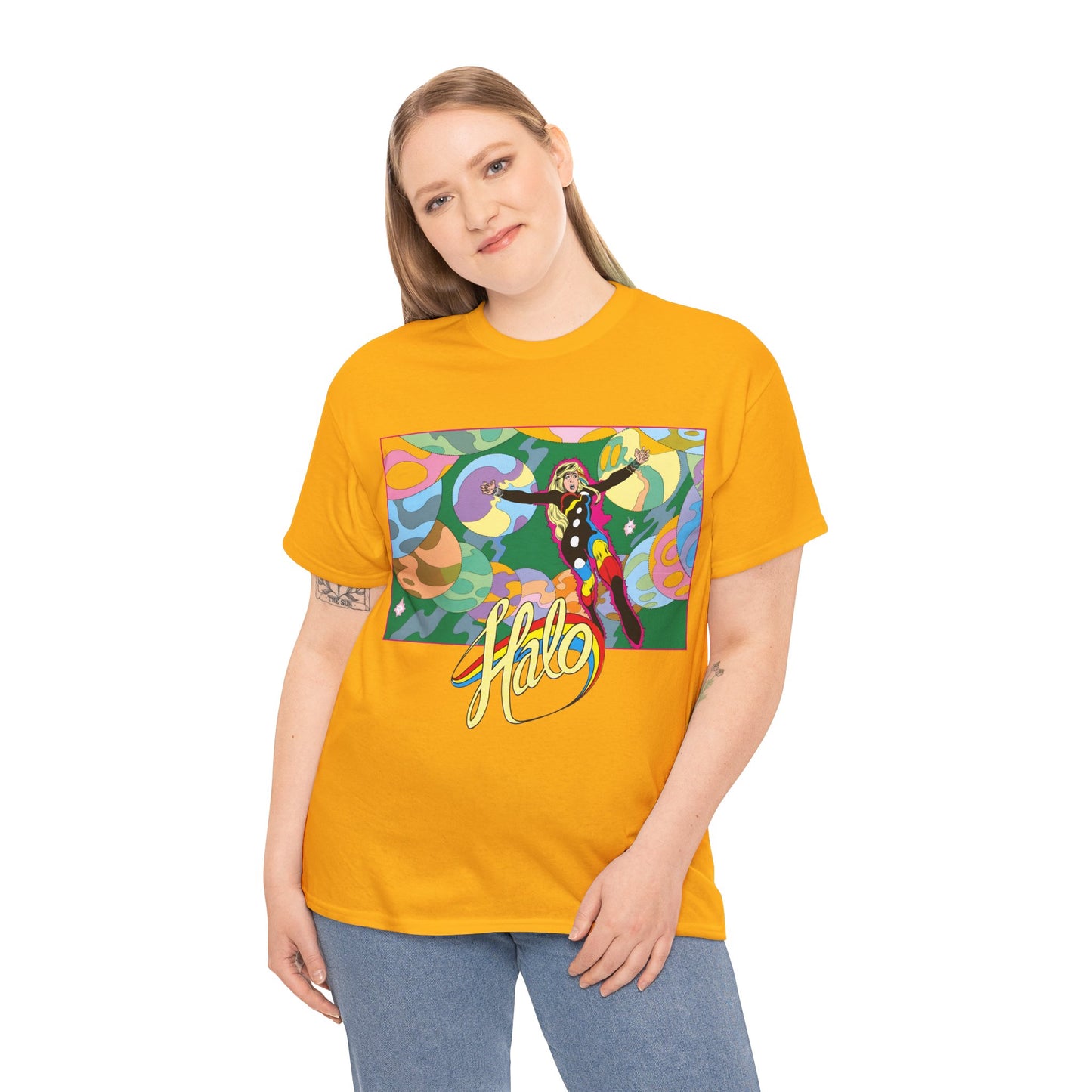 Halo T-Shirt - Batman & the Outsiders Founding Member - "Search for Halo" - DC Comics