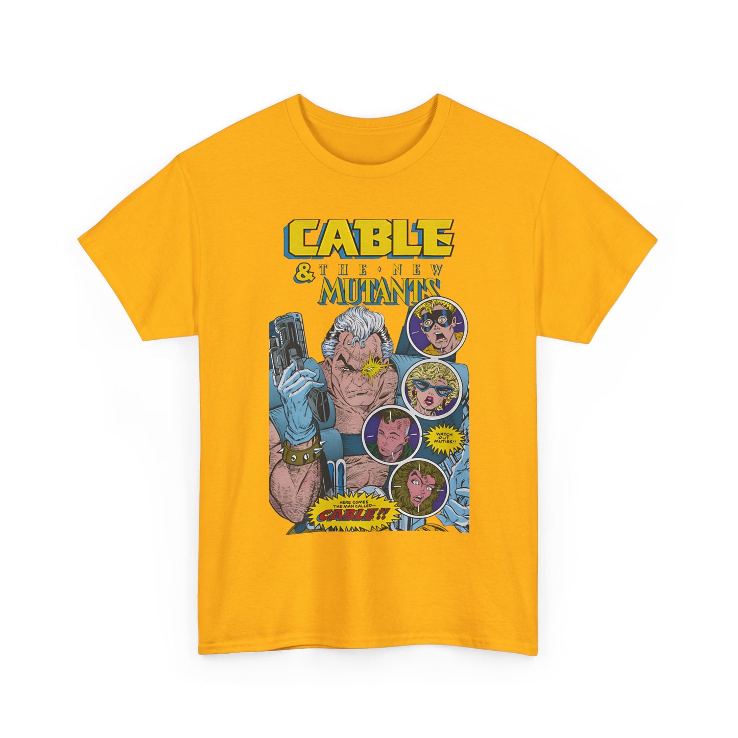 Cable & the New Mutants T-Shirt - #87 Cover Art - Wolfsbane, Boom-Boom, Cannonball - Marvel Comics