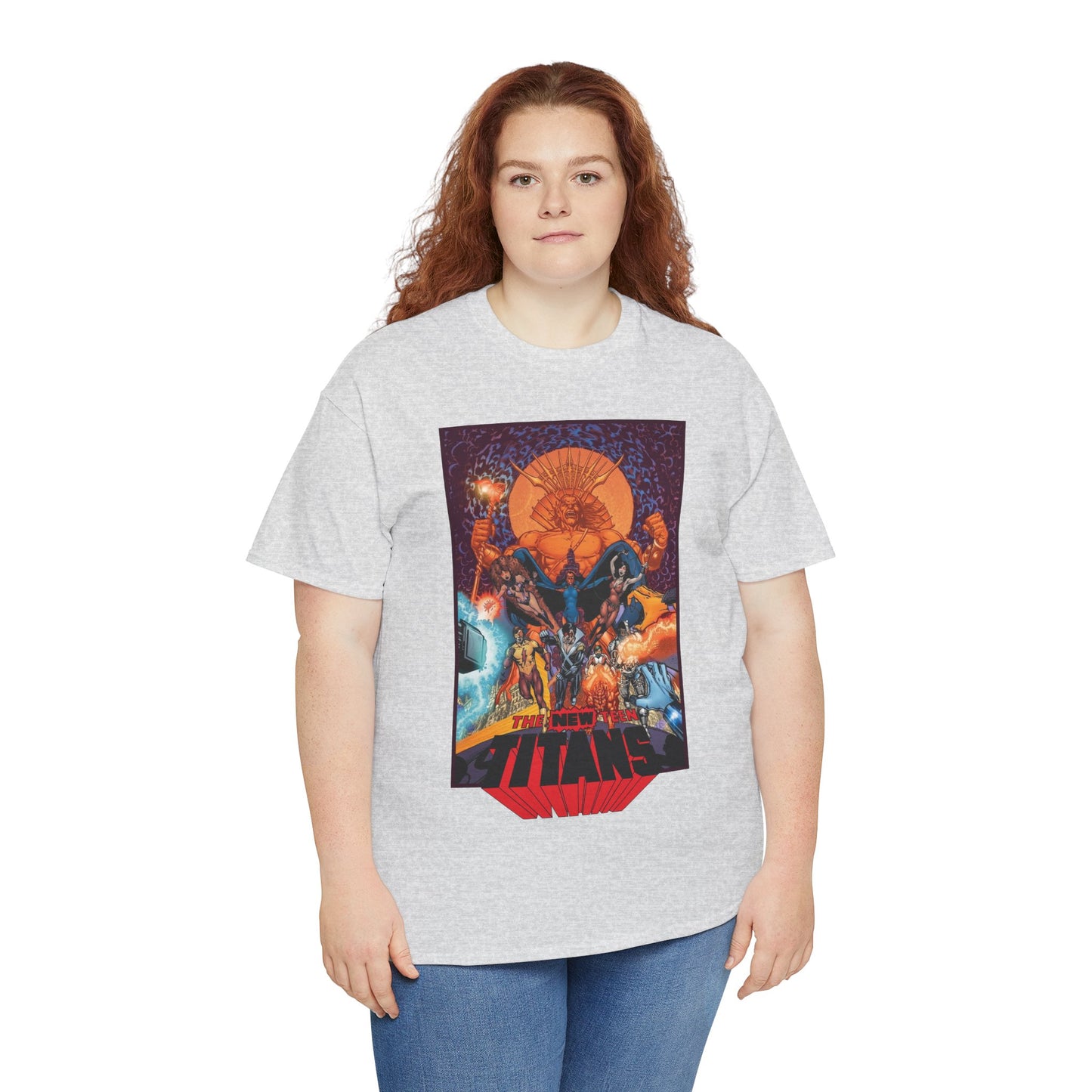 New Teen Titans T-Shirt - George Perez Art - Trigon's Titans - Raven - DC Comics