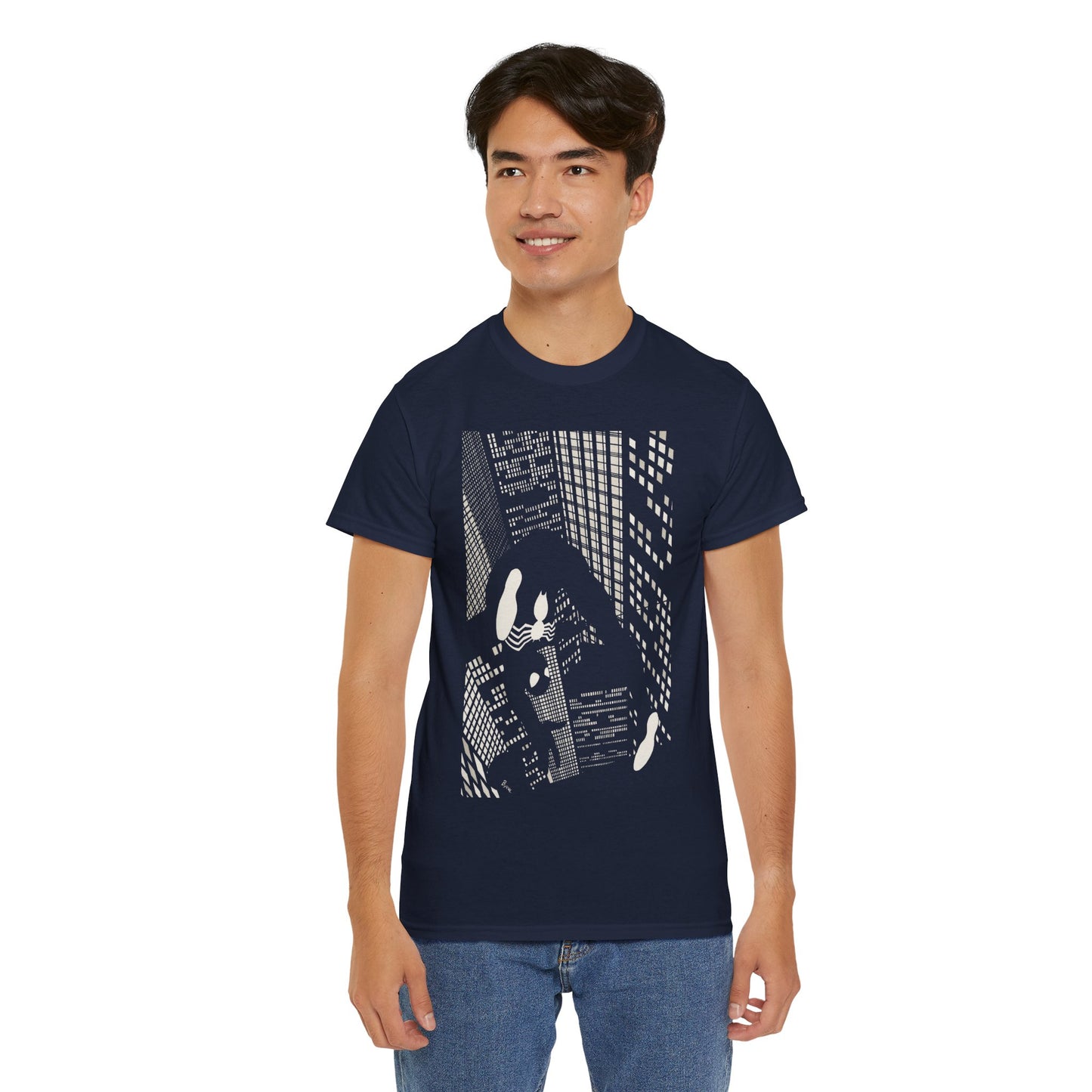 Amazing Spider-Man T-Shirt - John Byrne Art - Negative Space Art Technique - Marvel Comics