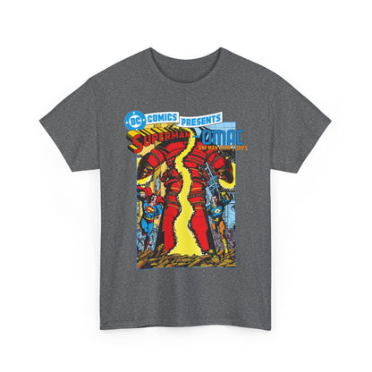 DC Comics Presents #61 T-Shirt - George Perez Art - Superman & OMAC Team-Up - DC Comics