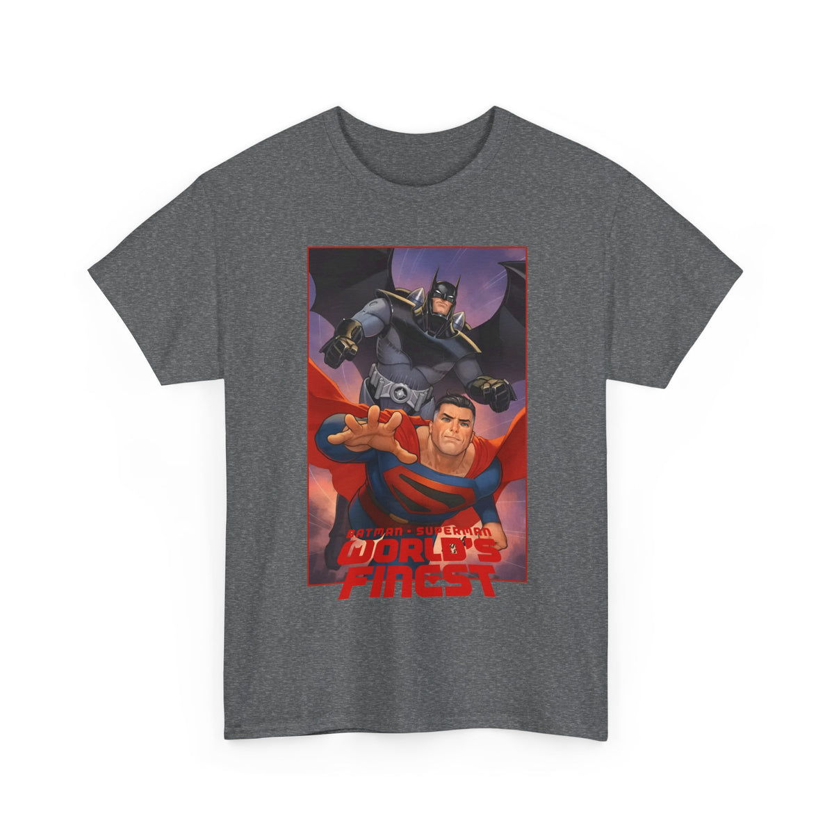 Batman Superman World's Finest T-Shirt - David Nakayama Art - Kingdom Come - DC Comics