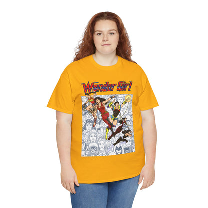 Wonder Girl T-Shirt - Alternate Logo - George Perez Art - DC Comics