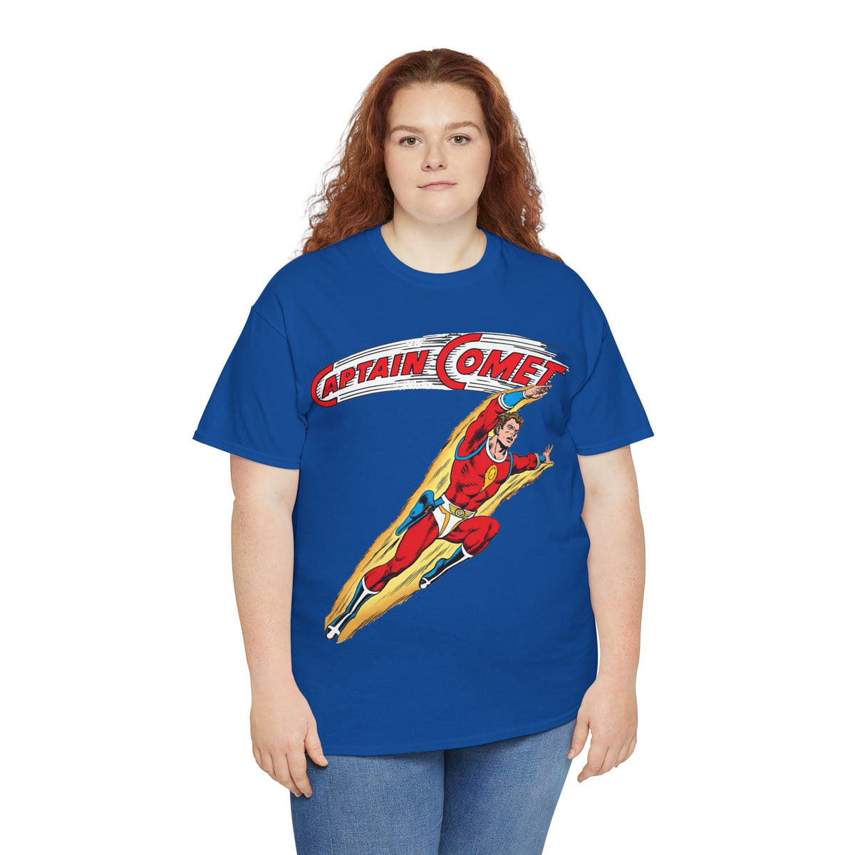 Captain Comet T-Shirt - Murphy Anderson Art - Silver Age Hero - DC Comics
