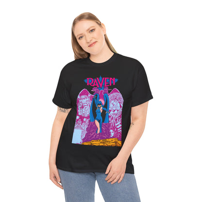 Raven T-Shirt - George Perez Art - New Teen Titans - Trigon, Azarath - DC Comics
