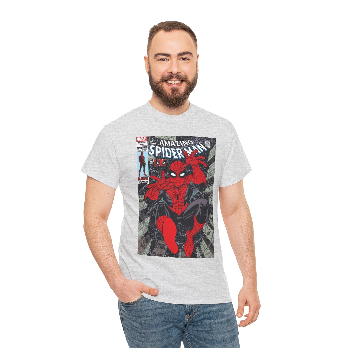 Amazing Spider-Man #1000 T-Shirt - Erik Larsen Art - Anniversary Issue Variant Cover Art - Marvel Comics