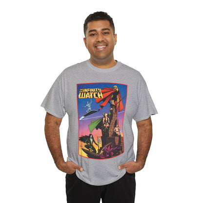 Infinity Watch T-Shirt - Jim Starlin Art - Adam Warlock, Silver Surfer, Moondragon, Pip the Troll - Marvel Comics