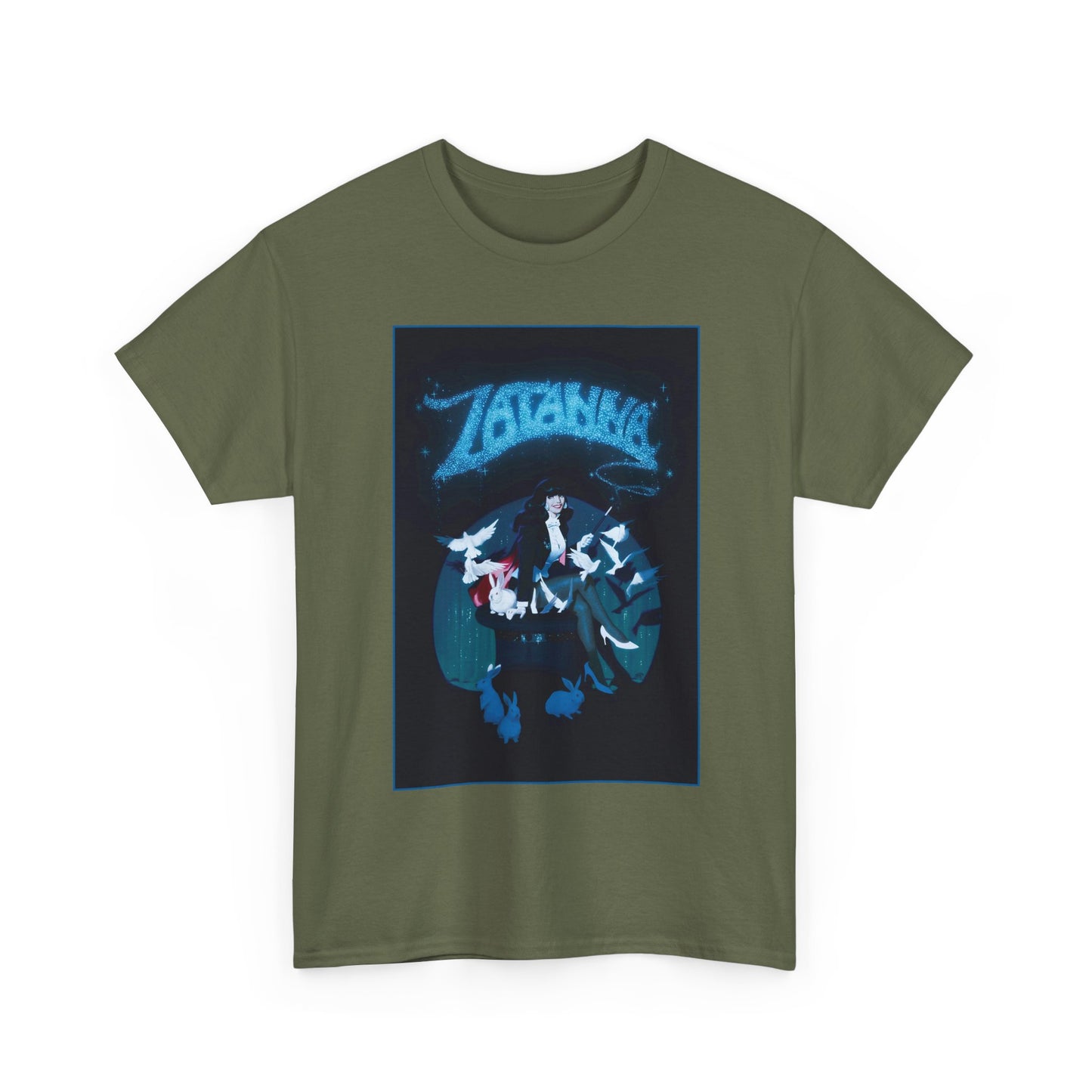 Zatanna T-Shirt - David Talaski Art - Maid of Magic - Justice League of America Member - DC Comics