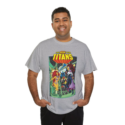 New Teen Titans T-Shirt - George Perez Art - Starfire Vs Blackfire - DC Comics