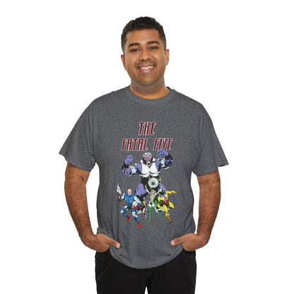 Fatal Five T-Shirt - Legion of Super-Heroes Villains - DC Comics LOSH - Validus, Emerald Empress