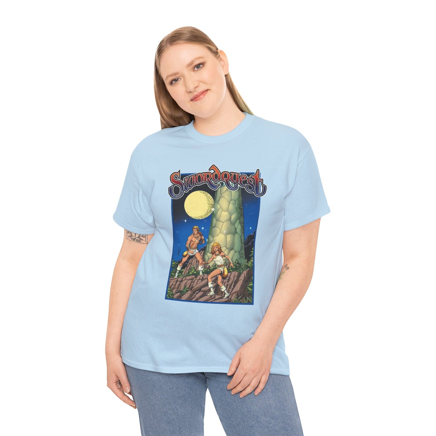 Swordquest T-Shirt - George Perez Art - Dynamite Comics