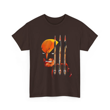 Wolverine T-Shirt - John Byrne Art - #23 Cover - Negative Space Art Technique - Marvel Comics