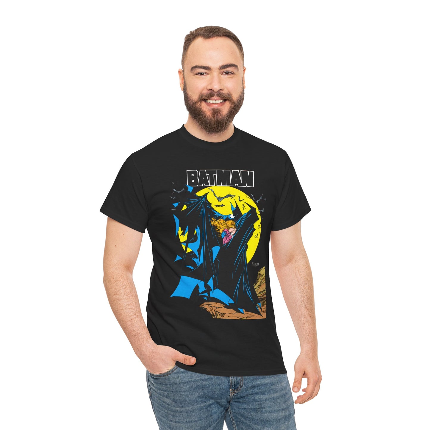 Batman T-Shirt - Todd McFarlane Art - #423 Cover - DC Comics - Dark Knight Detective, Gotham City, Bruce Wayne