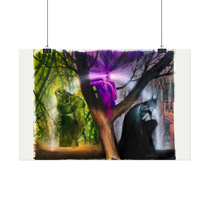 Black Orchid Rolled Poster - Dave McKean Art - Batman & Swamp Thing - DC/Vertigo Comics - Multiple Sizes Up to 24"x36"