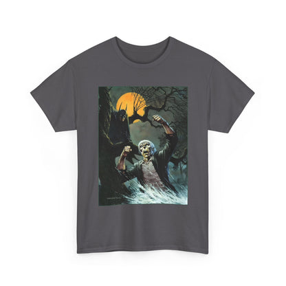 Solomon Grundy T-Shirt - Bernie Wrightson Art - Batman Watching From the Trees - DC Comics