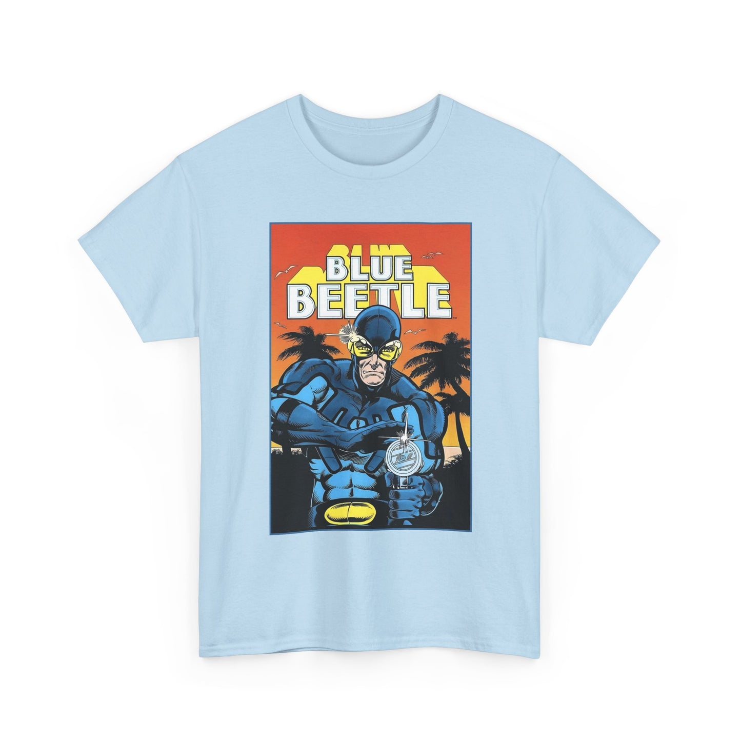 Blue Beetle T-Shirt - Ted Kord - 1980s DC Series - DC Comics