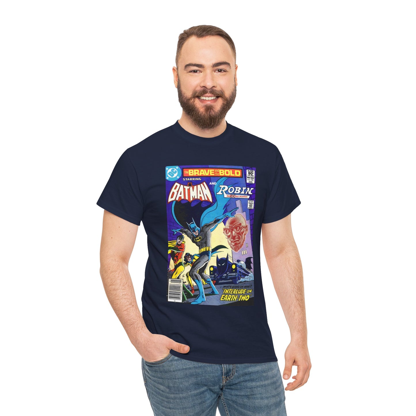 Brave & the Bold #182 T-Shirt - Batman & Earth-2 Robin, Batwoman - DC Comics