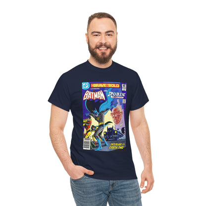 Brave & the Bold #182 T-Shirt - Batman & Earth-2 Robin, Batwoman - DC Comics
