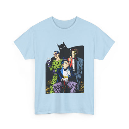 Riddler, Two-Face, Penguin T-Shirt - Brian Bolland Art - DC Comics