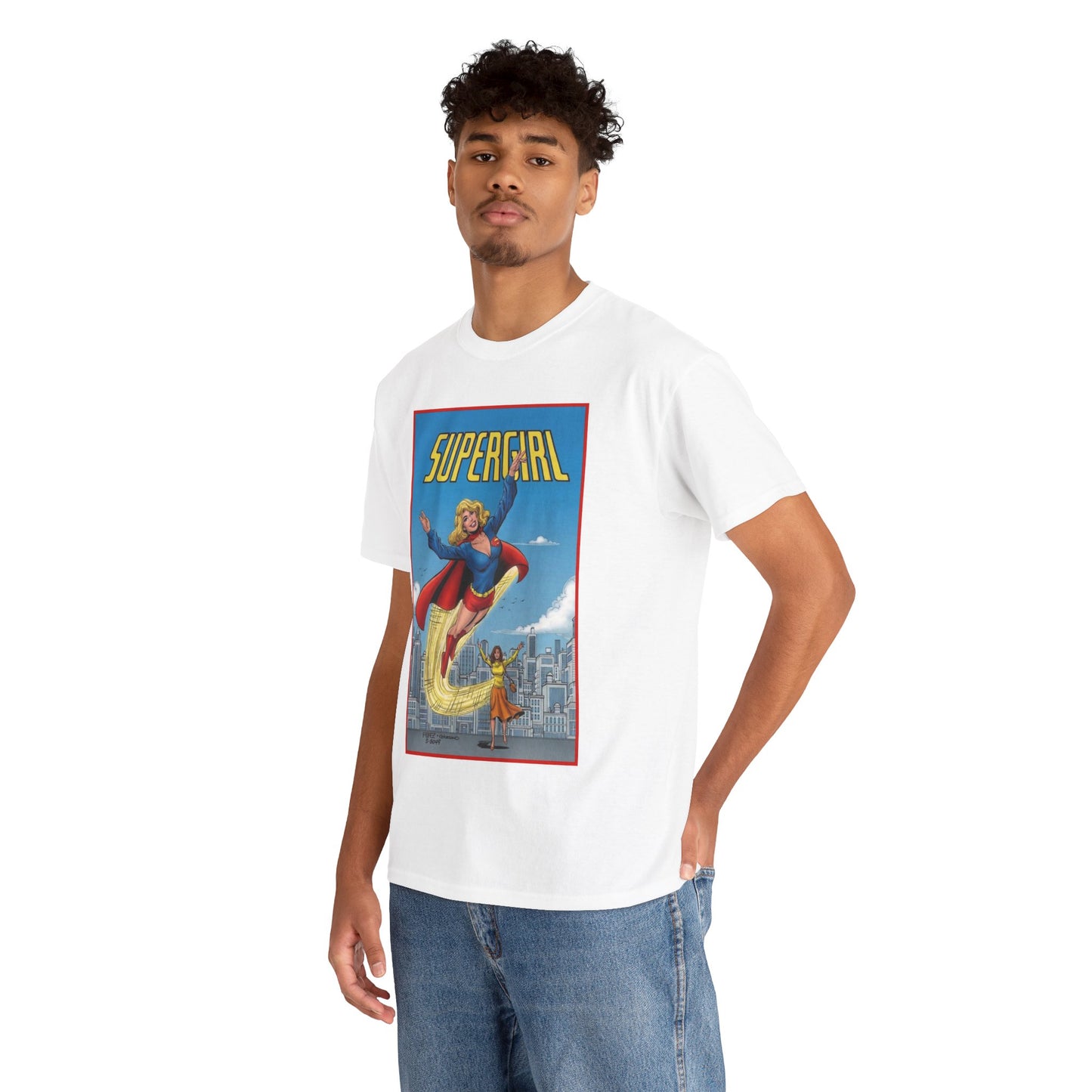 Supergirl T-Shirt - George Perez Art - Kara, Maid of Might - 2026 Movie - DC Comics