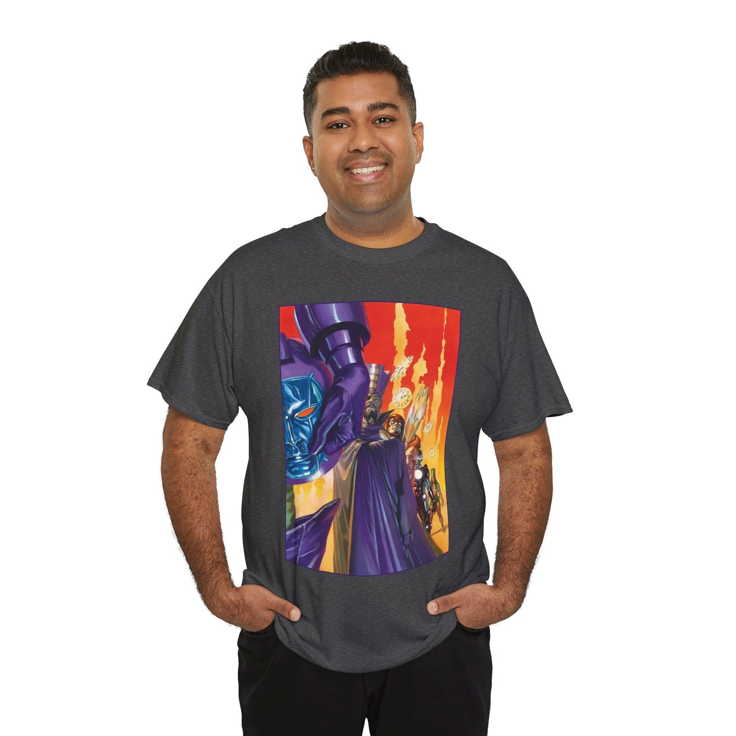 Kang the Conqueror T-Shirt - Nathaniel Richards, Rama-Tut, Immortus, Scarlet Centurion, Iron Lad - Avengers Villain - Marvel Comics