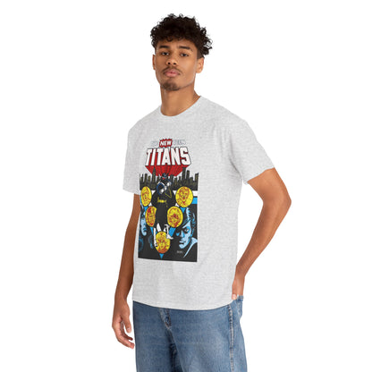 New Teen Titans T-Shirt - George Perez Art - Vigilante, Robin, Wonder Girl - Annual #2 Cover Art - DC Comics