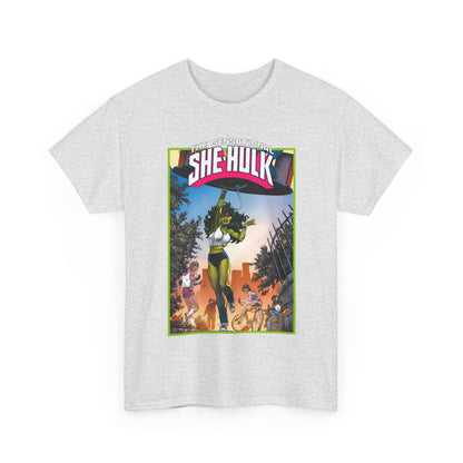 Sensational She-Hulk T-Shirt -John Byrne Poster Art - Jennifer Walters, Hulk's Cousin - Marvel Comics