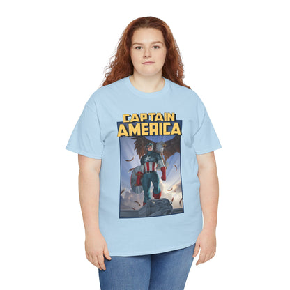 Captain America T-Shirt - Junggeun Yoon Art - Avengers Member - Marvel Comics