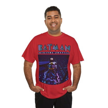 Batman Digital Justice T-Shirt - Pepe Moreno Computer Generated Art - Graphic Novel - Gotham City, Bruce Wayne - DC Comics