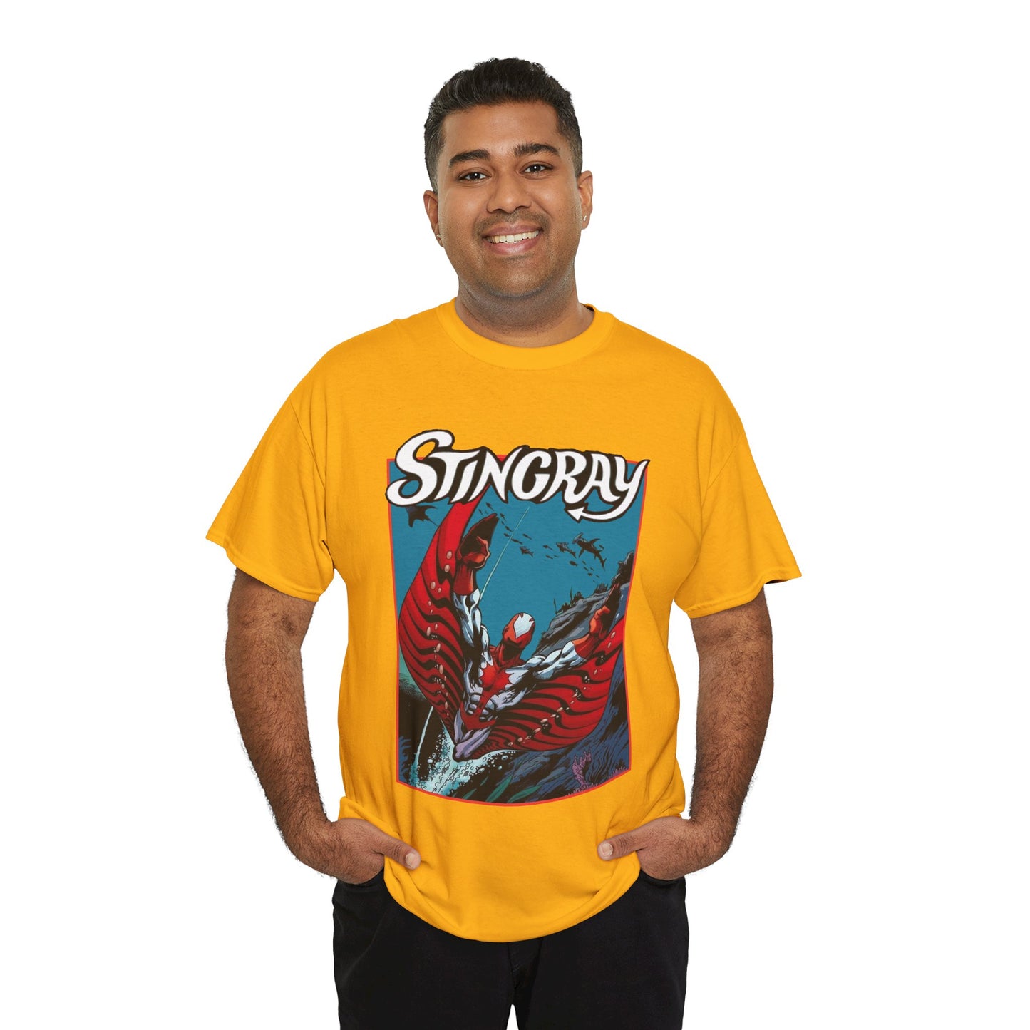Stingray T-Shirt - Tales to Astonish First Appearance - Walter Newell - Avengers Member - Marvel Comics - Engineer, Oceanographer - Hydro-Base