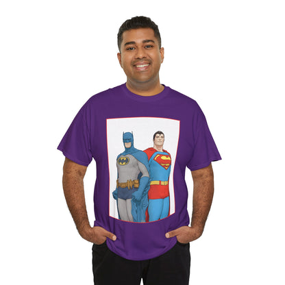 Superman & Batman T-Shirt - Frank Quitely Art - World's Finest Variant Cover Art - DC Comics