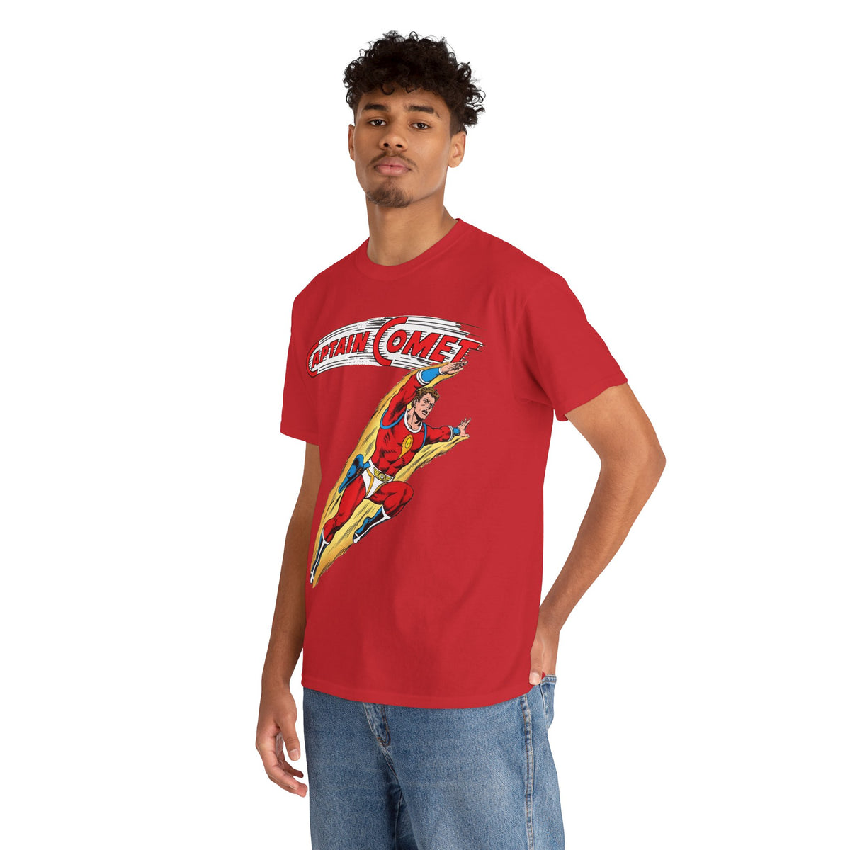 Captain Comet T-Shirt - Murphy Anderson Art - Silver Age Hero - DC Comics