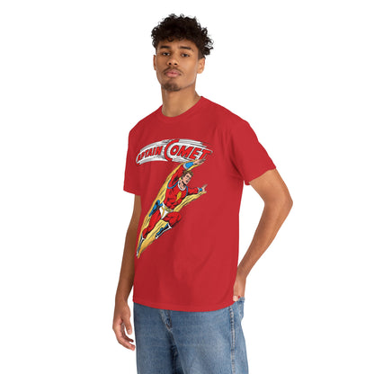 Captain Comet T-Shirt - Murphy Anderson Art - Silver Age Hero - DC Comics