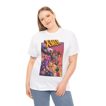 X-Men Outback T-Shirt - Russell Dauterman Art - Storm, Wolverine, Psylocke, Longshot, Havok, Rogue, Colossus, Dazzler - Marvel Comics