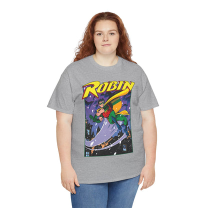 Robin T-Shirt - Tom Grummett Art - Tim Drake, Batman Family, Gotham City - DC Comics