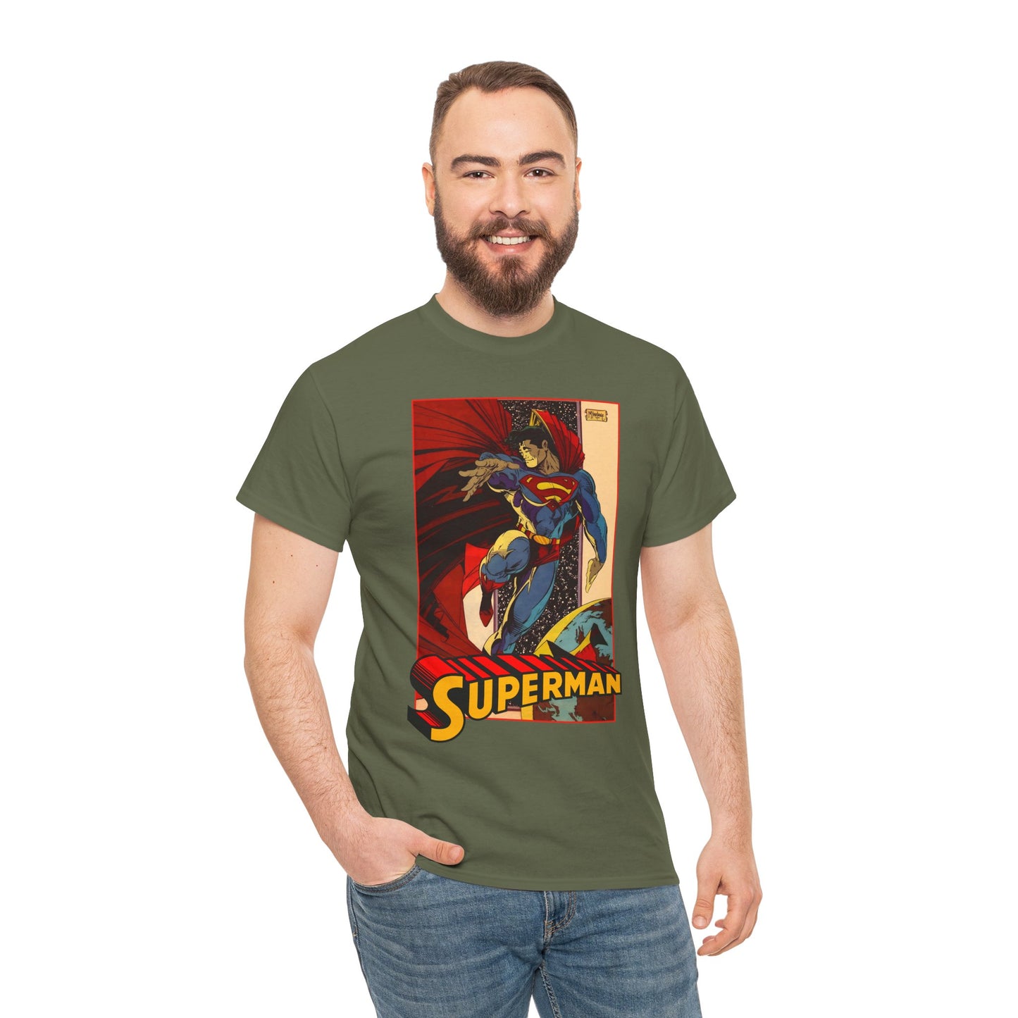 Superman T-Shirt - Todd McFarlane Art - Man of Steel, Metropolis - DC Comics