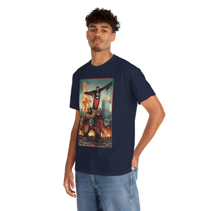 Fantastic Four T-Shirt - Arthur Adams Art - Marvel Comics