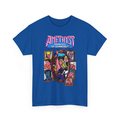 Amethyst Princess of Gemworld T-Shirt - Ernie Colon Art - Sardonyx, Dark Opal, Granch, Citrina - DC Comics