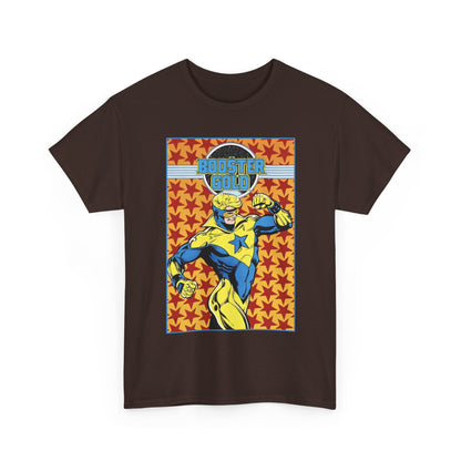 Booster Gold T-Shirt - Dan Jurgens Art - JLI Member - DC Comics