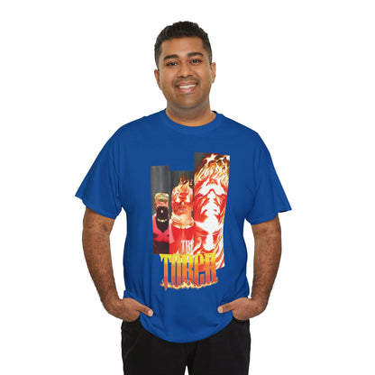 The Torch T-Shirt - Alex Ross Art - Jim Hammond - Golden Age Member of the Invaders - Marvel Comics